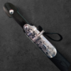Circassian / Caucasian Kindjal (Dagger) - Damascus Blade, Siver&Niello Decorated