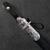 Circassian / Caucasian Kindjal (Dagger) - Damascus Blade, Siver&Niello Decorated