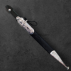 Circassian / Caucasian Kindjal (Dagger) - Damascus Blade, Siver&Niello Decorated