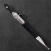 Circassian / Caucasian Kindjal (Dagger) - Damascus Blade, Siver&Niello Decorated