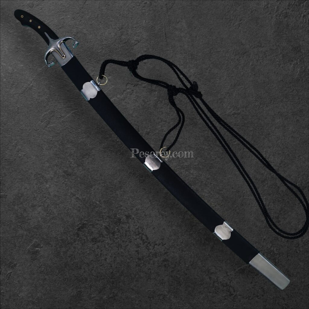 14-15th Century Mamluk Saber Steel Guard and Fittings