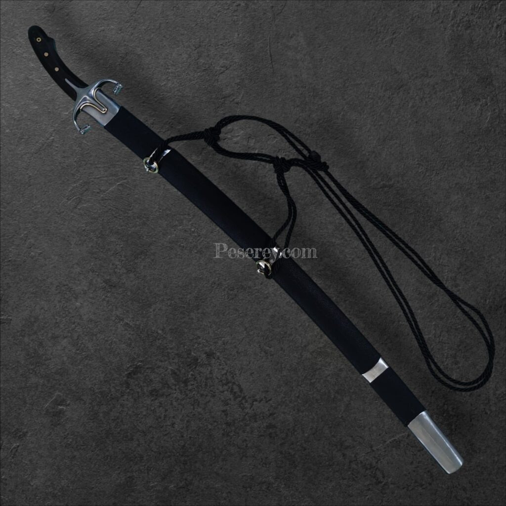 14-15th Century Mamluk Saber Steel Guard and Fittings