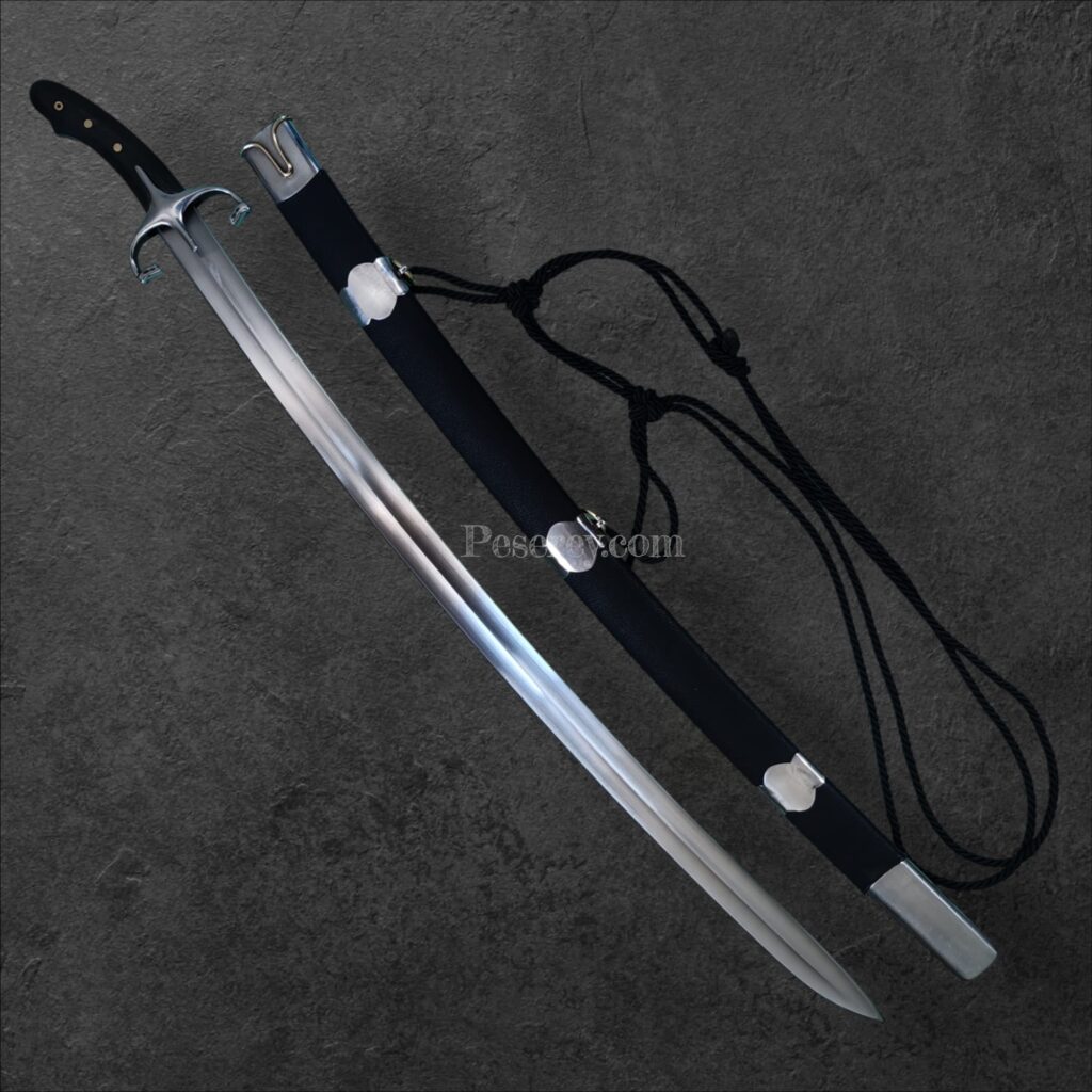 14-15th Century Mamluk Saber Steel Guard and Fittings