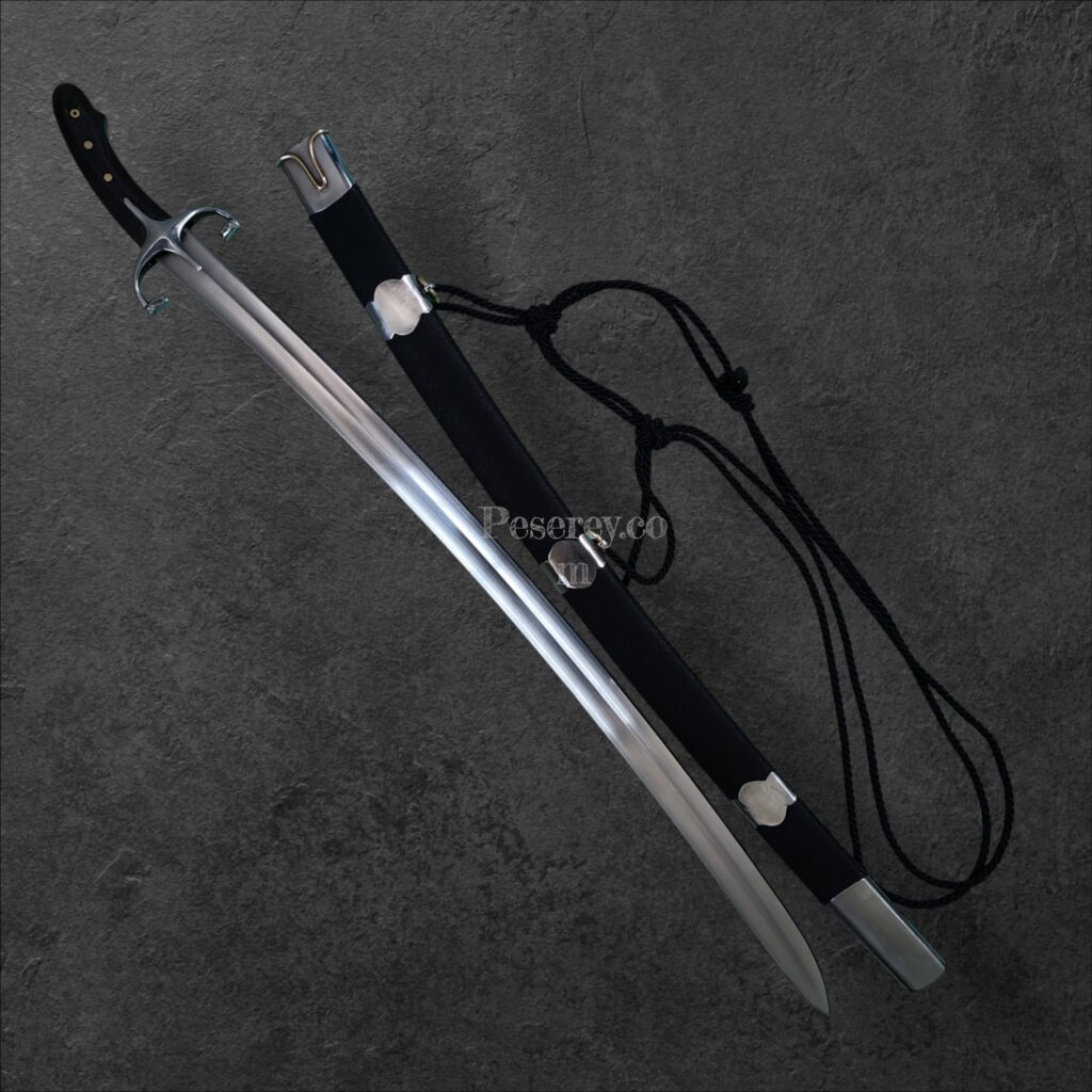 14-15th Century Mamluk Saber Steel Guard and Fittings