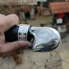 Circassian / Caucasian Shashka - Damascus Blade - Silver&Niello Decorated