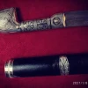 Circassian / Caucasian Shashka - Damascus Blade - Silver&Niello Decorated
