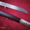 Circassian / Caucasian Shashka - Damascus Blade - Silver&Niello Decorated