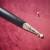 Circassian/Caucasian Kindjal (Dagger) - Silver Niello Decorated - Carbon Blade