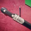 Circassian/Caucasian Kindjal (Dagger) - Silver Niello Decorated - Carbon Blade