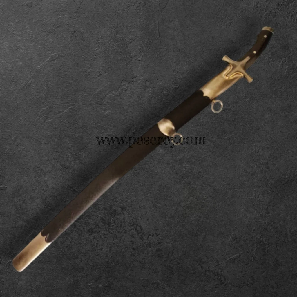 15th Century Kilij - Steel Guard and Fittings
