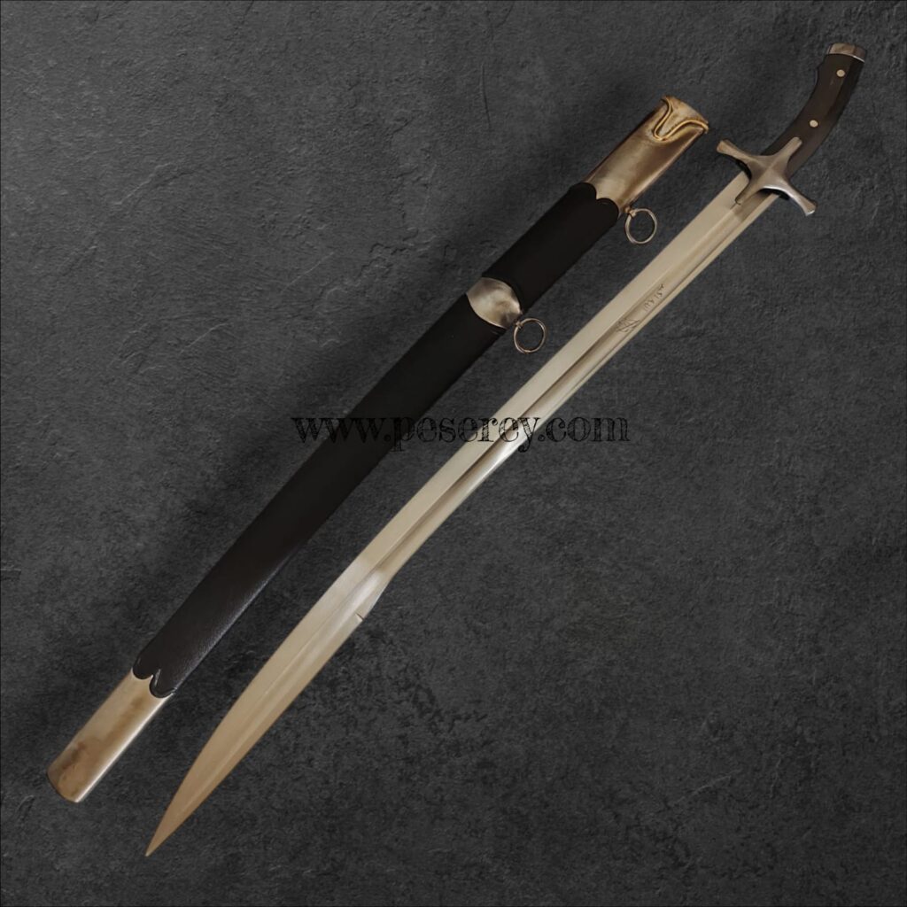 15th Century Kilij - Steel Guard and Fittings