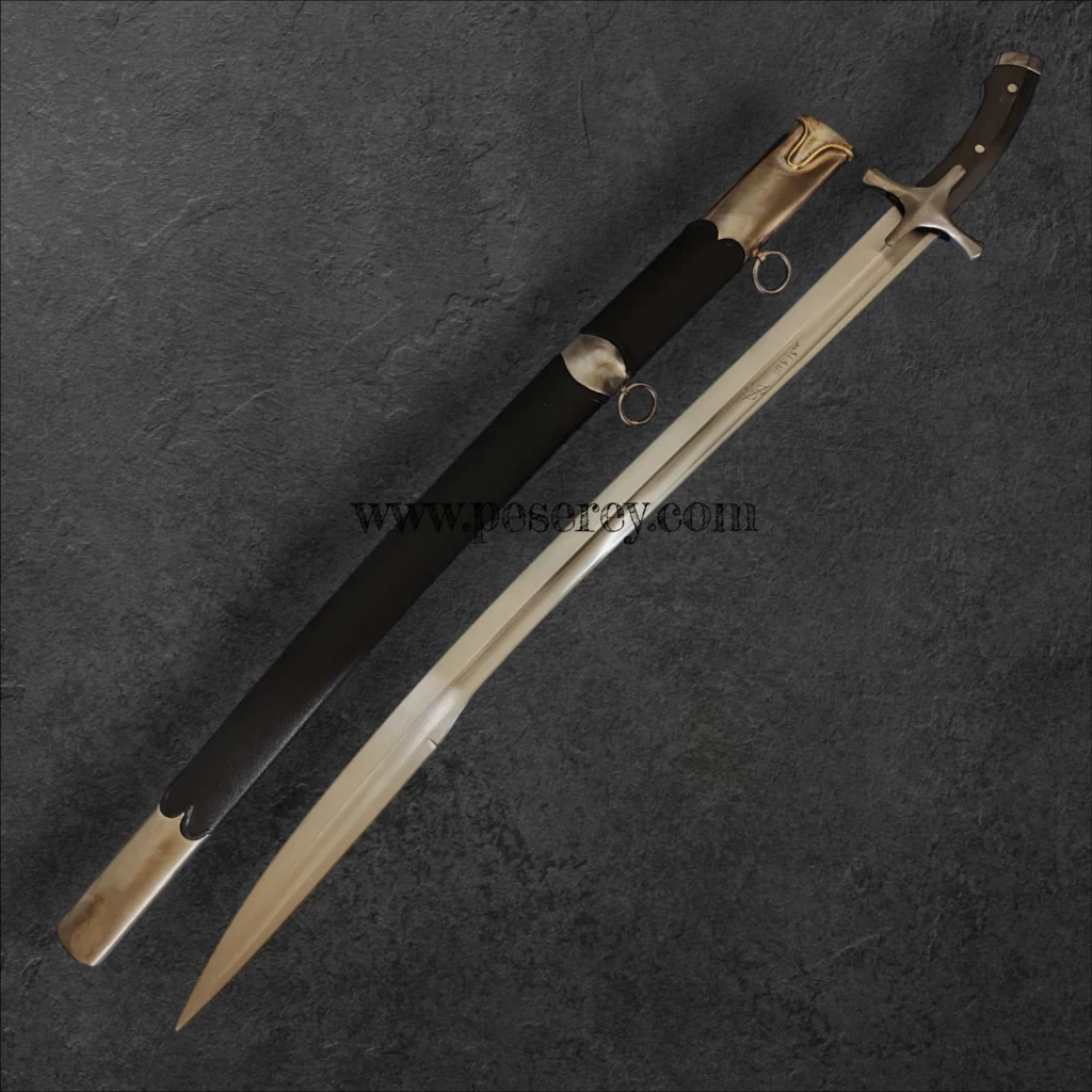 15th Century Kilij - Steel Guard and Fittings