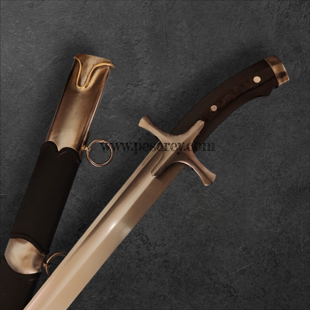 15th Century Kilij - Steel Guard and Fittings