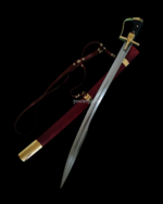 Szabla - Polish Saber with Thumbring and Belt